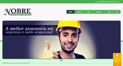 Desktop Screenshot of nobresaudeocupacional.com.br